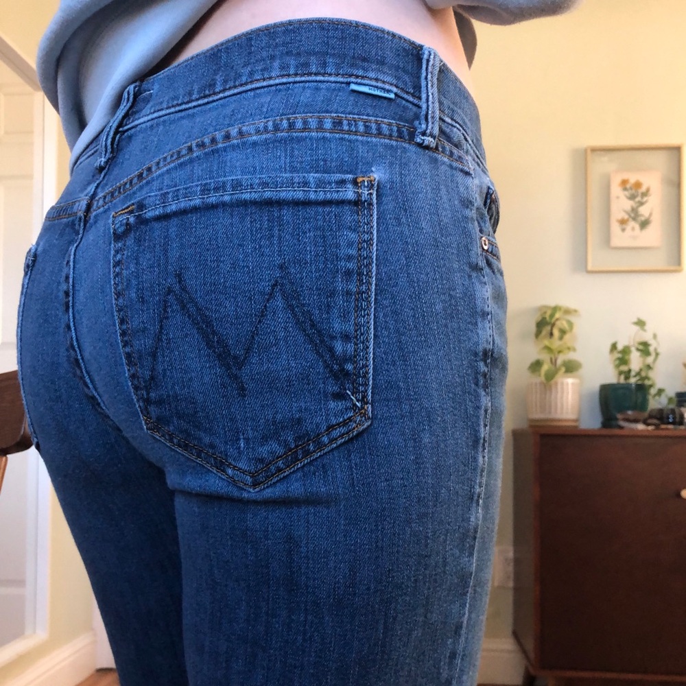 MOTHER tapered jeans (The Dropout) Sz 27